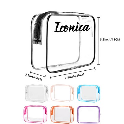 Clear Waterproof Toiletry Bag