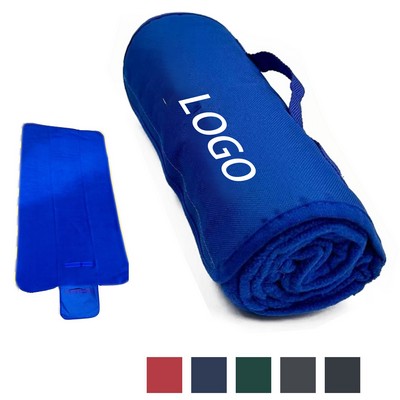 Roll-up Polar Fleece Blanket